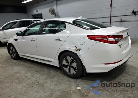 2013 Kia Optima Hybrid из США, поврежденный, VIN KNAGM4AD5D5056579